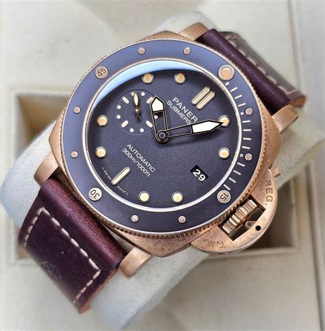 panerai submersible bronzo - 47mm. pam00968|More.